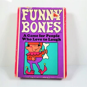 Funny Bones By Parker Brothers 1968 Card Game - Picture 1 of 3