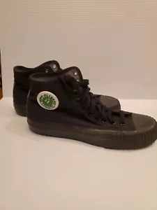 PF Flyers schwarz Canvas Center Hi Sandlot hohe Turnschuhe Herren Größe 7 - Bild 1 von 7