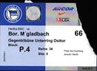 Ticket BL 2002/03 Hertha BSC - Borussia Mnchengladbach, 10.09.2002