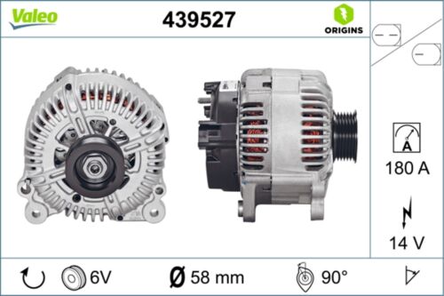 Lichtmaschine Generator Lima VALEO ORIGINS NEW O.E. TECHNOLOGIE 439527 für 7LA