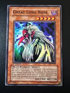 Gran Nariz Larga LOD-068 1a Edición MAL IMPRESIÓN Común (Conjunto de Código) Casi Como Nuevo Yugioh - Imagen 1 de 2
