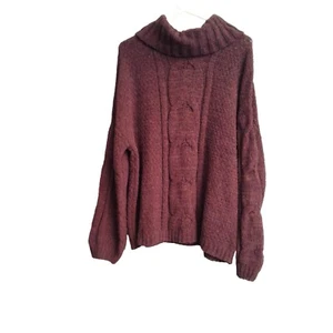 Suéter de chenilla Seven 7 grande para mujer talla grande, nuevo con etiquetas - Imagen 1 de 6