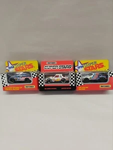 3 Matchbox Racing Super Stars Factory Stories Of America White Rose Valvoline - Picture 1 of 6