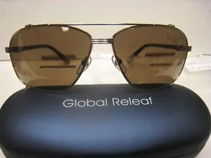Occhiali da sole True Religion HARLEY TOR/Gold 63-11-130-45V obiettivo Brn con custodia generica - Foto 1 di 5