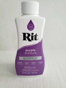 Rit Dye Liquid 8oz-Purple-NEW