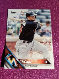 2016 Topps Holiday Baseball Martin Prado Miami Marlins #HMW174 - Picture 1 of 2