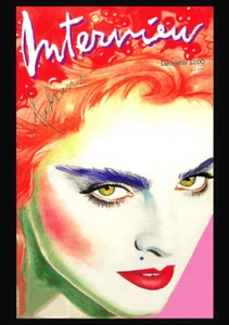 Interview Magazin • MADONNA • Dezember 1985 Cover Art • 16x20" Promotion POSTER! - Bild 1 von 8