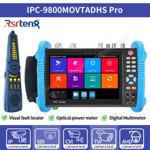 Rsrteng 7" Kamera Tester 8K IPC Test 8MP 4K Koax HD DMM TDR IPC-9800MOVTADHS Pro - Bild 1 von 13