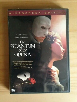 Phantom of the Opera 2004 WS DVD Butler Rossum Schumacher Andrew Lloyd Webber VG - Image 1 of 4