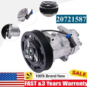 Compresor de aire acondicionado para camiones Mack Volvo VNL OE# 20721587 206RD52M 206RD53M 4326U - Imagen 1 de 15