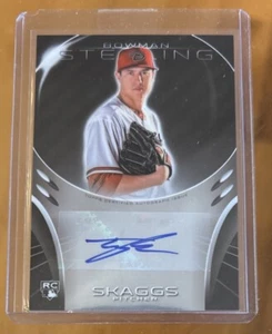2013 Bowman Sterling - Rookie Autographs #BSAR-TS Tyler Skaggs (AU, RC) Angels - Picture 1 of 2
