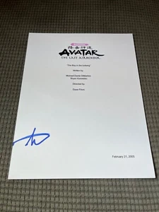 Mae Whitman Signed Autographed Avatar Pilot Episode TV Script Cover - Picture 1 of 1