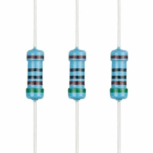 10pcs 510 ohm 1/4 Watts Metal Film Resistors 1% Tolerance Shipped USA - Picture 1 of 4