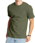 Hanes USA Mens Plain Cotton Beefy Heavyweight Tee T-Shirt Tshirt S - 6XL