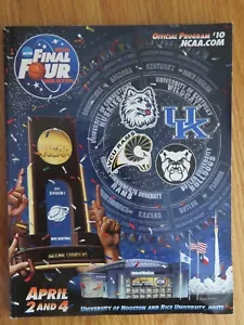 2011 NCAA Basketball Championship Program UCONN HUSKIES Kemba Walker MOP - Picture 1 of 1