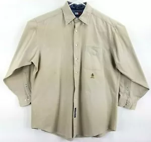 Tommy Hilfiger Men's Long Sleeve Button Down Shirt Size 16 32-33 - Picture 1 of 5