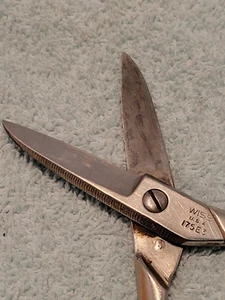 Vintage WISS Electrician's Scissors 5" Made in USA #175E3 File/Scraper Blades - Picture 1 of 10