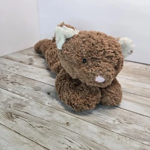 Jellycat Tumblie Cocoa Kitty Cat Plush 14" Brown With White Stuffed Animal - Picture 1 of 9
