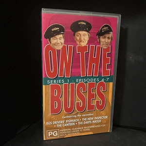 On the Buses VHS 1969 Series 1 Eps 4-7 Only Partial Series Small Case Tested VGC - Picture 1 of 6