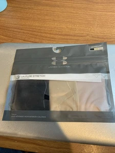 Women's UA Pure Stretch Thong 3-Pack SIZE EXTRA SMALL XS Multi Color NWT - Picture 1 of 2