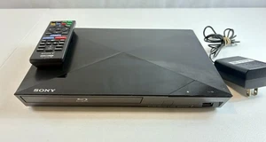 Sony BDP-S1200 Blu-Ray DVD Player W/Remote Control Power Cord Tested Works Great - Picture 1 of 11