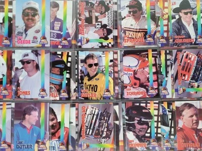 1995 Finish Line Racing NASCAR SuperTrucks Complete Super Series 80 Card Set - Image 1 of 4