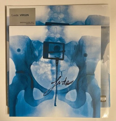 Lorde - Virgin 12”  X Ray Vinyl & Art Card  Signed Autographed - Image 1 of 4