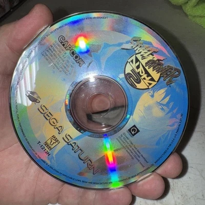 Street Fighter Alpha 2 (Sega Saturn, 1996) Disc Only - Image 1 of 2