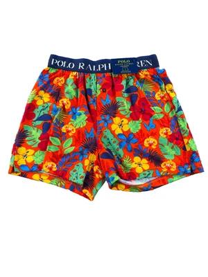Novo Polo Ralph Lauren Masculino Floral Malha Boxer Shorts Modal Roupa Íntima Pequena - Imagem 1 de 4