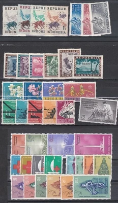 INDONESIA LOT / COLLECTION OF 21 SETS MNH MLH - Image 1 of 2