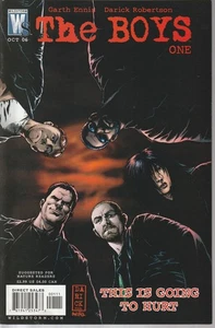 The Boys #1 First Billy Butcher, Hughie Campbell, A-Train 2006 1st Printing - Picture 1 of 2