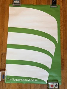 Vintage Guggenheim Poster von Malcolm Grear Designers Green 1969 - Bild 1 von 11