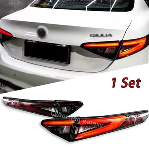 For Alfa Romeo Giulia Taillight 2016-2022 1Set New DRL Dynamic Turn Signal - Picture 1 of 6