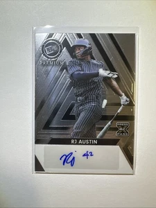 ‘24 Leaf Press Pass- RJ Austin AUTO/LIMITED PRINT RUN 198/199 - Picture 1 of 4