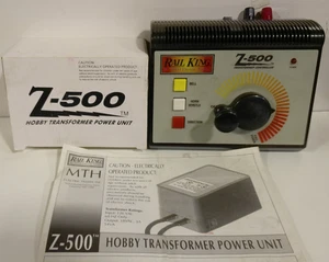 Railking By MTH O Scale Z 500 Hobby Transformer 40-500 POWER UNIT + CONTROLLER - Picture 1 of 3