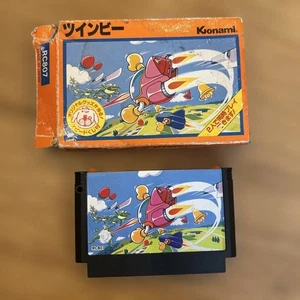 [En caja] TwinBee Famicom Konami Sin operación manual confirmada - Imagen 1 de 10