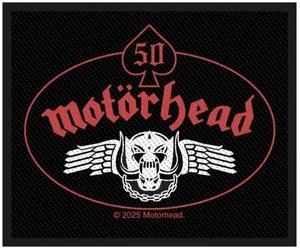 MOTÖRHEAD - Patch Aufnäher 50 Jahre Years 10 x 7,7cm - Picture 1 of 1