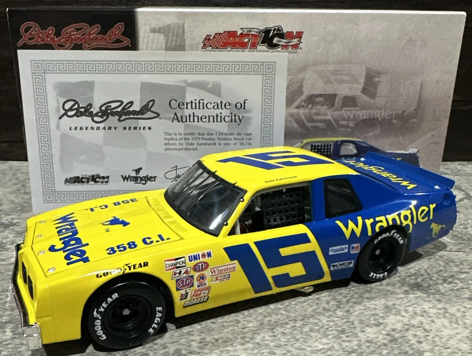 Action #15 Dale Earnhardt Wrangler 1979 Ventura 1 24