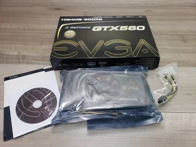 unused! EVGA NVIDIA Geforce GTX 560 SC 1GB GDDR5 PCIe Video Card 01G-P3-1460-KR - Image 1 of 4