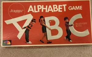 Selchow & Righter Vintage 1972 Scrabble Alphabet ABC Board Game - Picture 1 of 9