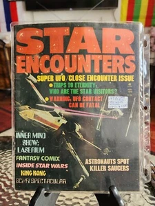APR 1978 Star Encounters Mag - EX/MT - STAR WARS UFO KING KONG X-WING - LOOK!! - Imagen 1 de 3