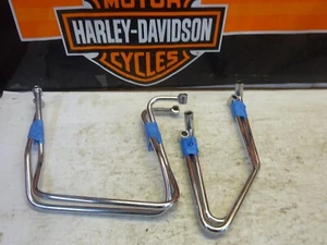 Harley Davidson's CUSTOM'S  CHOICE of Used Rpl CHROME SADDLEBAG Support - Imagen 1 de 13