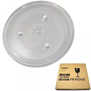 Bandeja tocadiscos de vidrio de 12-3/8" para Magic Chef MCM1110 MCM1110B MCM1110W MCM1101SV - Imagen 1 de 8