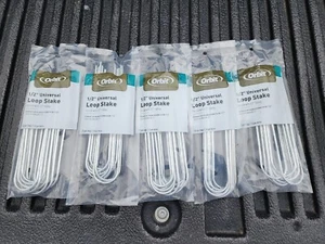 Lot of 5 bags of Orbit 1/2" Universal Loop Stake (10 per bag) #65731 - Picture 1 of 1