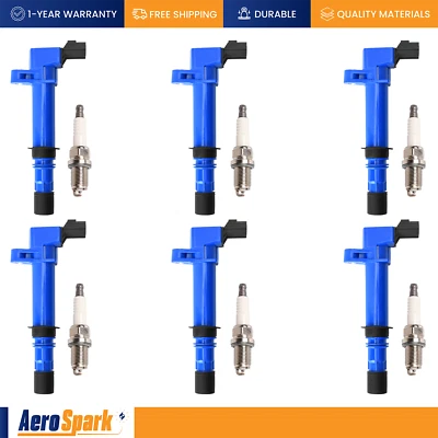 Bobina de encendido y bujía de alto rendimiento para Dodge Durango Jeep Liberty UF270 Foto 1 de 4