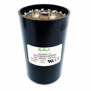 Condensador de arranque Leeson 003049.13, 330 Vac, 50-60 Hz, 405-485 μF - Imagen 1 de 3