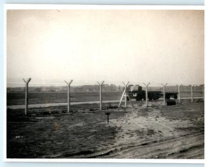 Vintage Photo 1953, US Army Base Langham England ,JNHC 4.25x3.25 - Picture 1 of 2