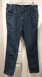 Mens Rohan Size 34 Waist 30 Leg Jeans Tapered Trousers Blue Party Travel Work - Bild 1 von 16