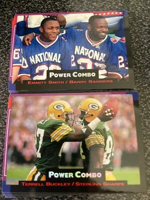 1993 PRO SET POWER COMBO INSERT COMPLETE YOUR SET SERIES 1 SILVER EDITION.. - Image 1 of 4