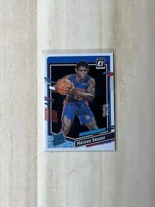 Marcus Sasser 2023-24 Panini Donruss Optic RATED ROOKIE CARD Pistons #242 RC - Picture 1 of 2
